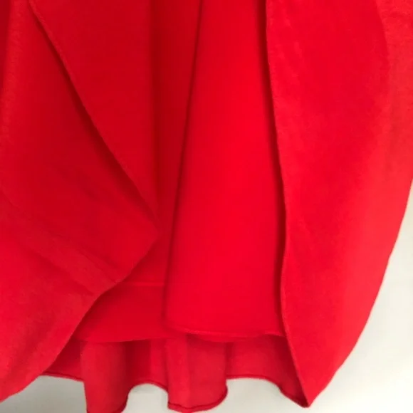 NWT EQUIPMENT Faun Twist Knot Red Aura Dress Size 6 - Picture 12 of 13